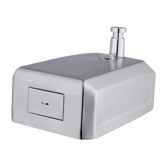 Dozownik do Mydła w Płynie 1000 ml Matowy Lab Stal nierdzewna 304